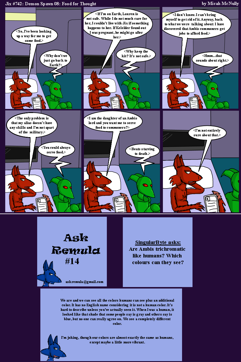 742. Demon Spawn 08: Food for Thought (With Ask Remula 14)