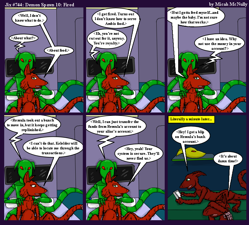 744. Demon Spawn 10: Fired