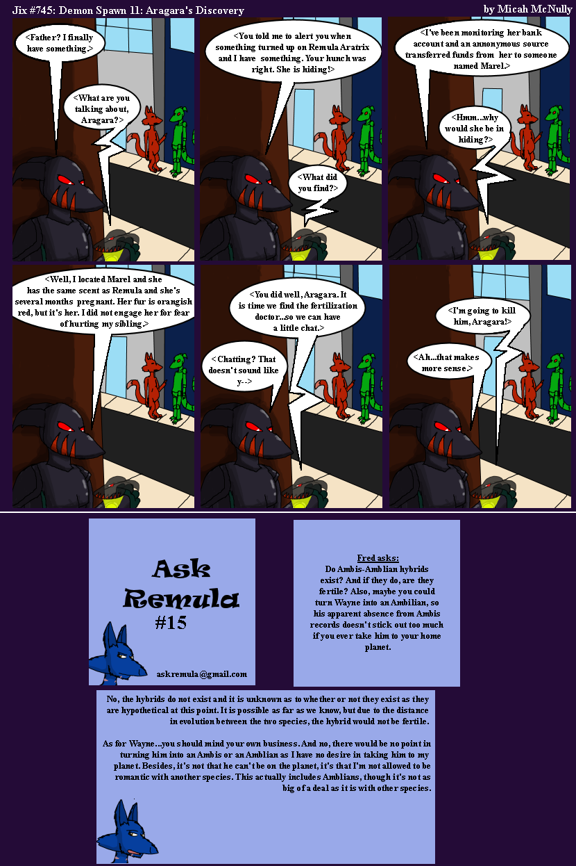 745. Demon Spawn 11: Aragara's Discover (With Ask Remula 15)