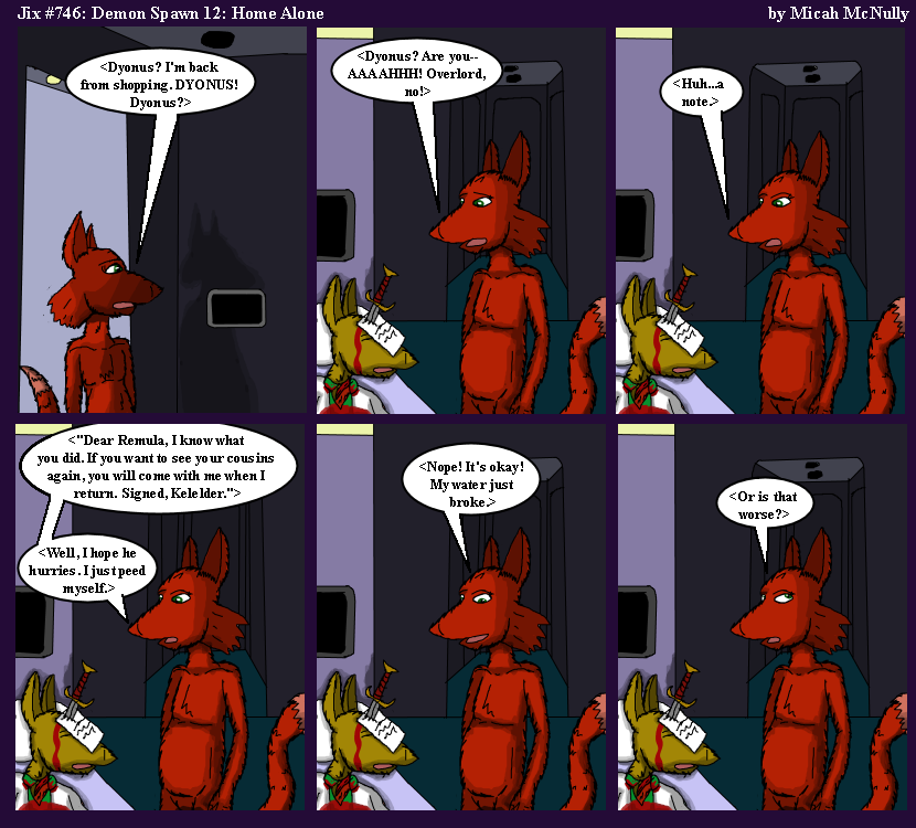 746. Demon Spawn 12: Home Alone