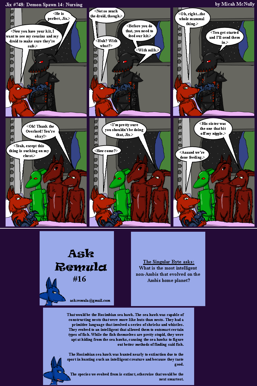 748. Demon Spawn 14: Nursing (With Ask Remula 16)