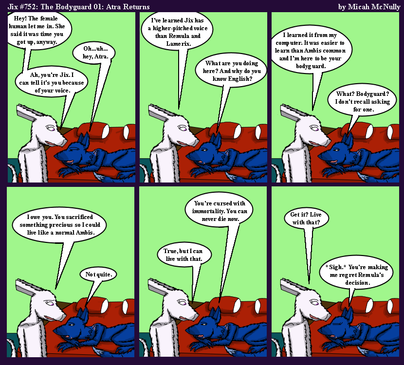 752. The Bodyguard 01: Atra Returns