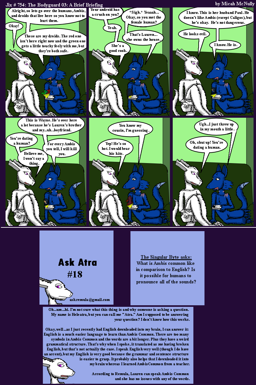 754. The Bodyguard 03: A Brief Briefing (With Ask Remula 18)