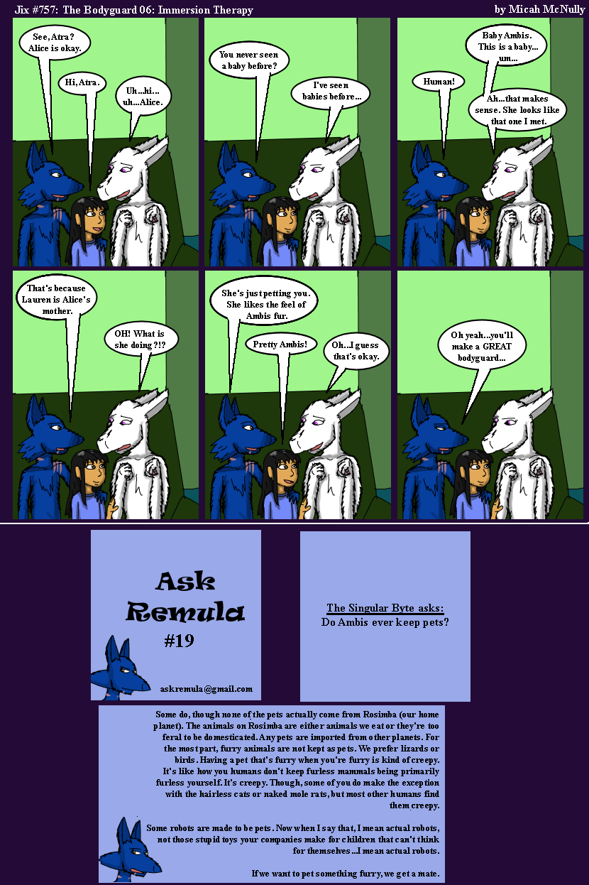 757: The Bodyguard 06: Immersion Therapy (With Ask Remula 19)