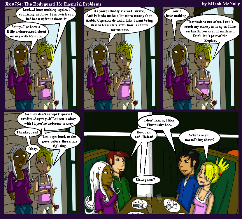 764: The Bodyguard 13: Financial Problems