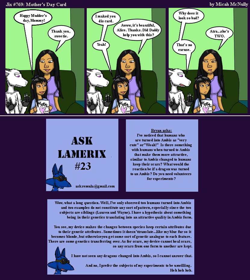 769. Mother's Day Card (With Ask Remula 23)