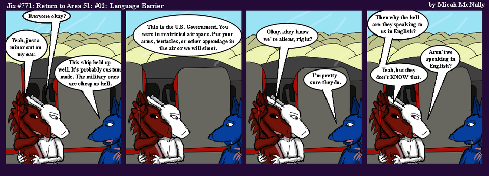 771. Return to Area 51 #02: Language Barrier