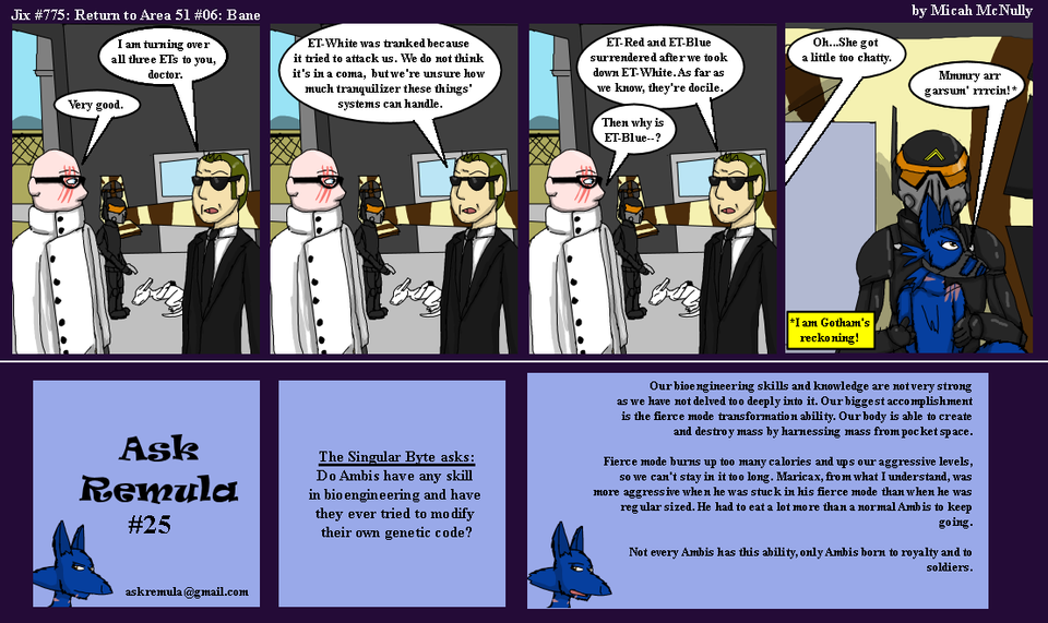 775. Return to Area 51 #06: Bane (With Ask Remula 25)