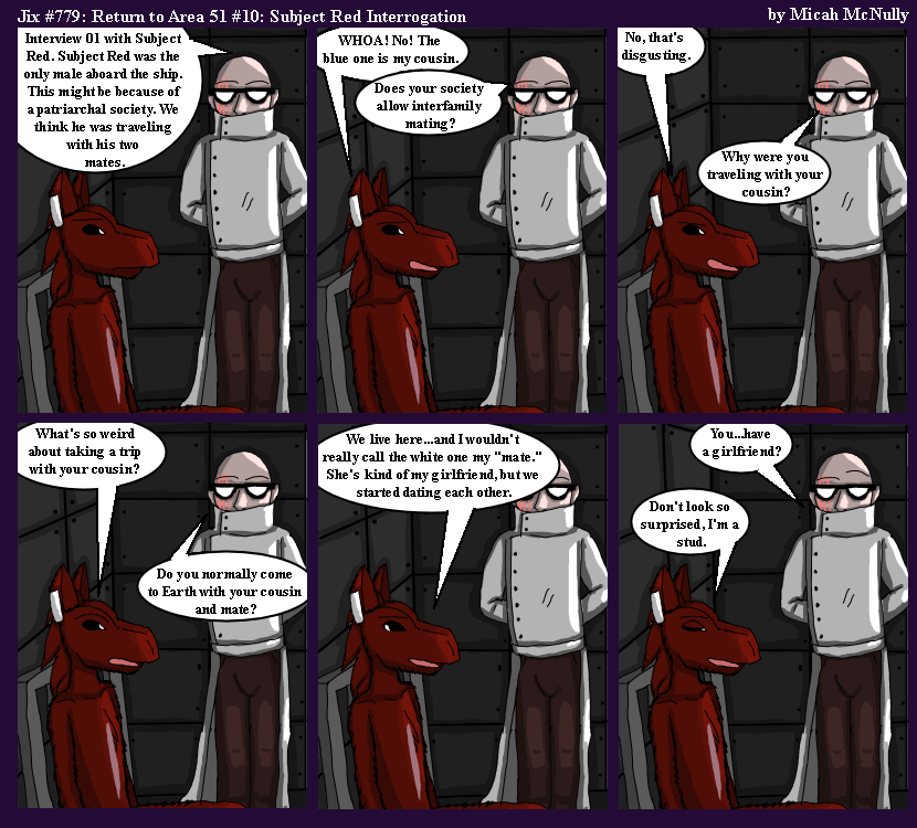 779. Return to Area 51 #10: Subject Red Interrogation