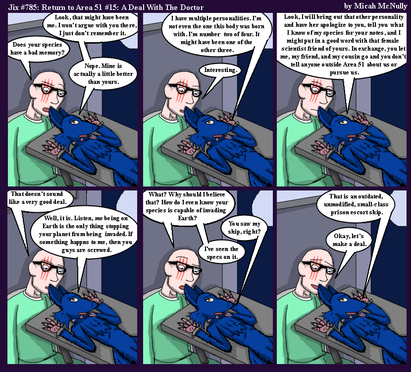 785. Return to Area 51 #15: A Deal With The Doctor