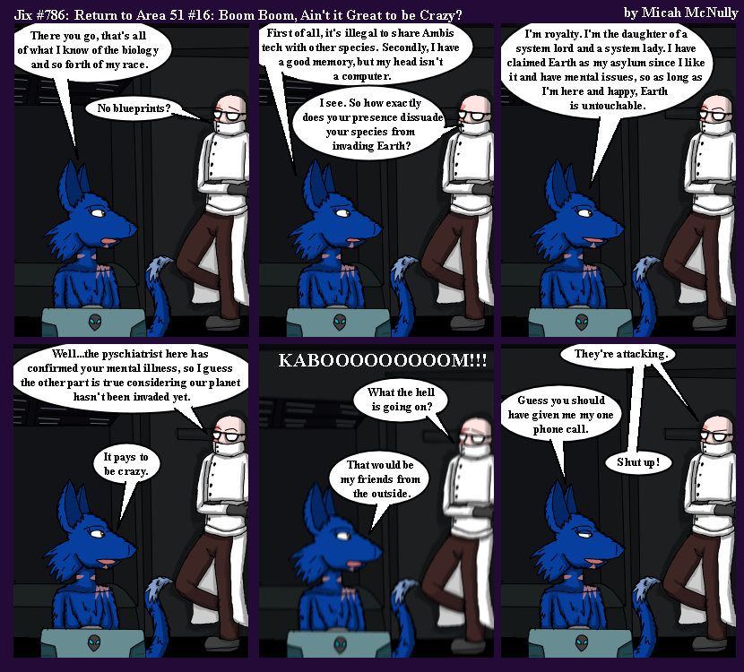 786. Return to Area 51 #16: Boom Boom, Ain't it Great to be Crazy?