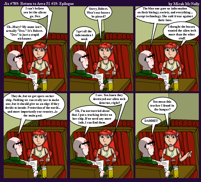 789. Return to Area 51 #19: Epilogue