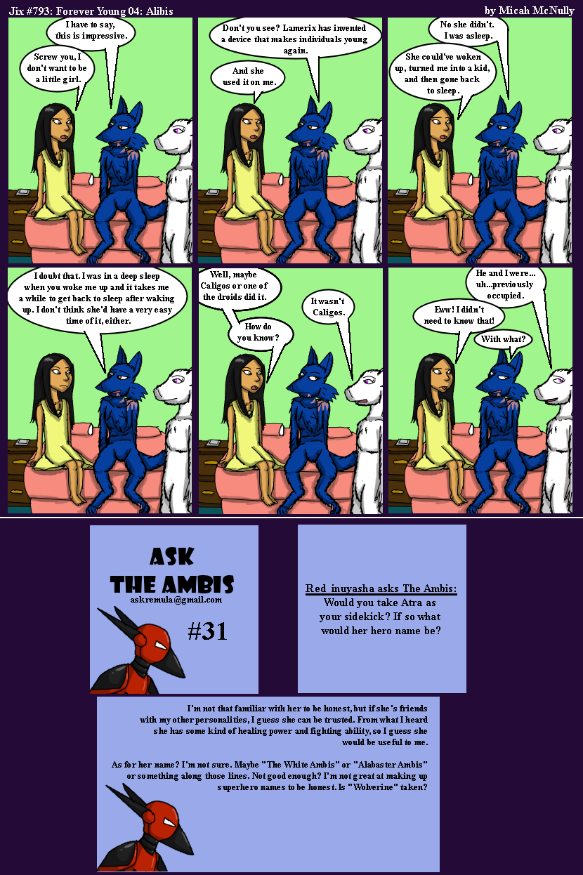 793. Forever Young 04: Alibis (With Ask Remula #31)