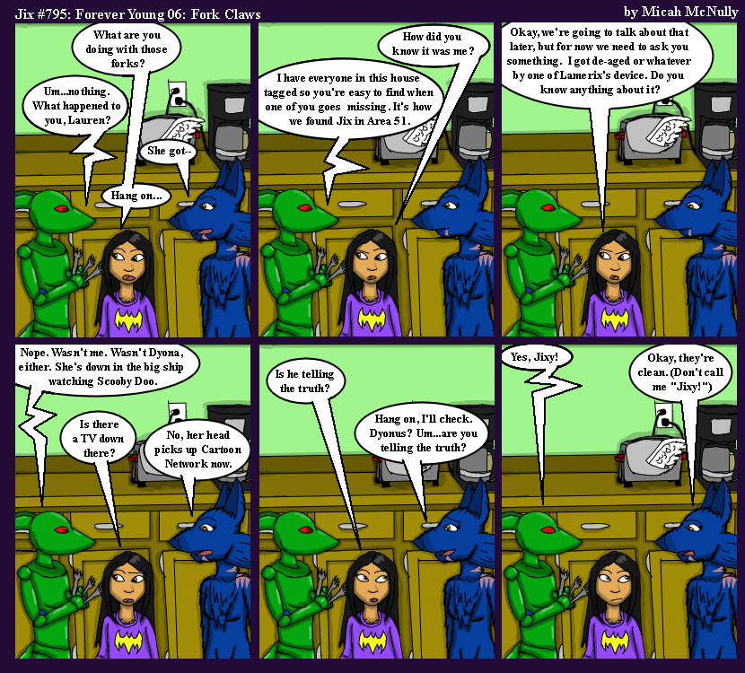 795. Forever Young 06: Fork Claws