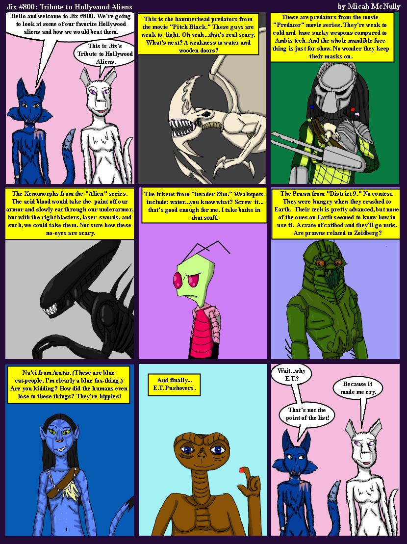 800. Tribute to Hollywood Aliens