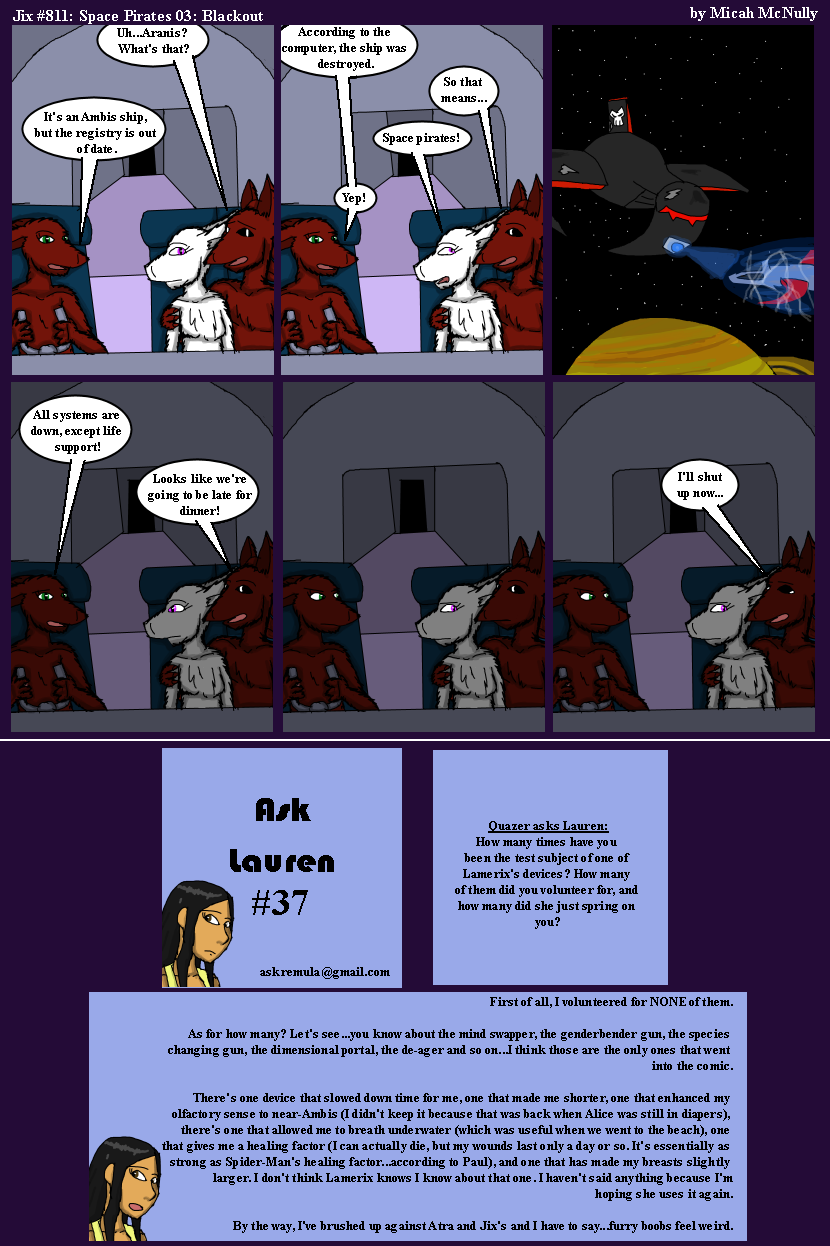 811. Space Pirates 03: Blackout (With Ask Remula 37)