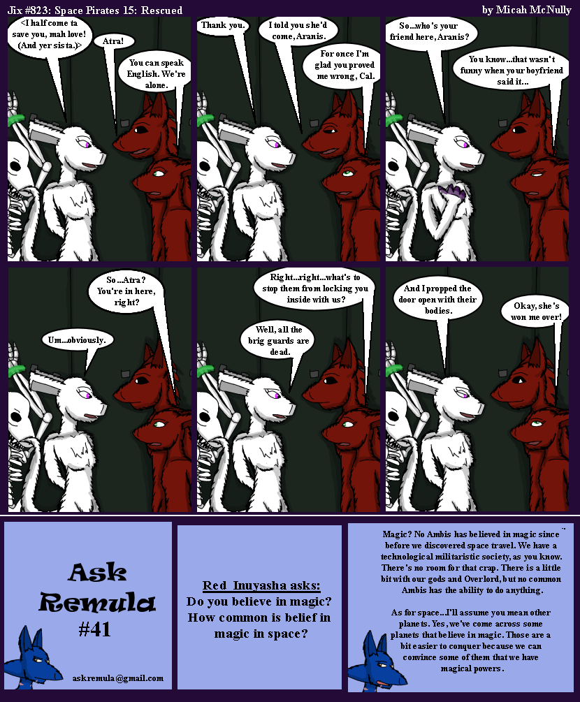 823. Space Pirates 15: Rescued (With Ask Remula 41)