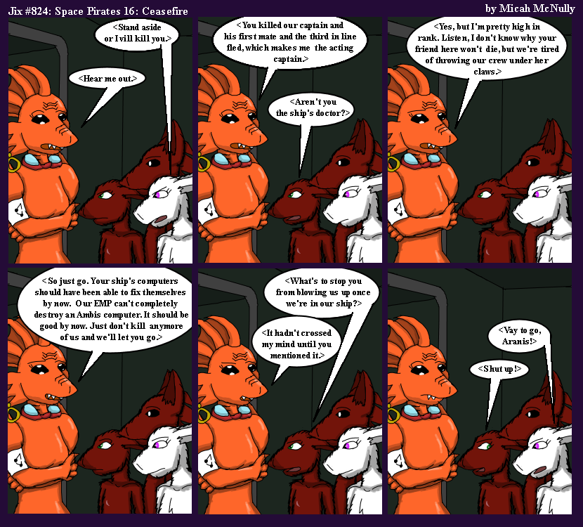 824. Space Pirates 16: Ceasefire