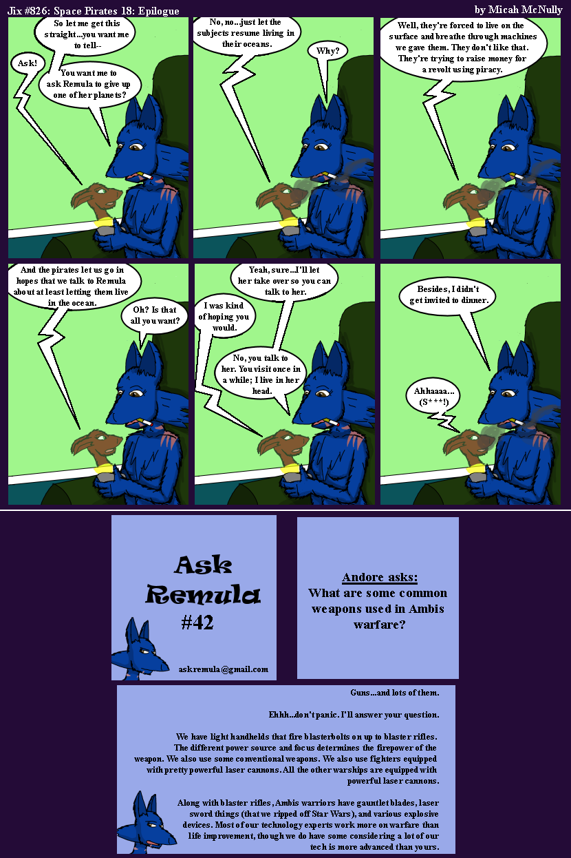 826. Space Pirates 18: Epilogue (With Ask Remula 42)