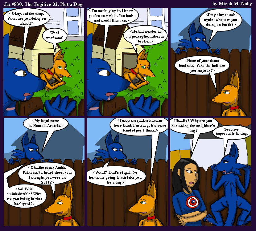830. The Fugitive 02: Not a Dog