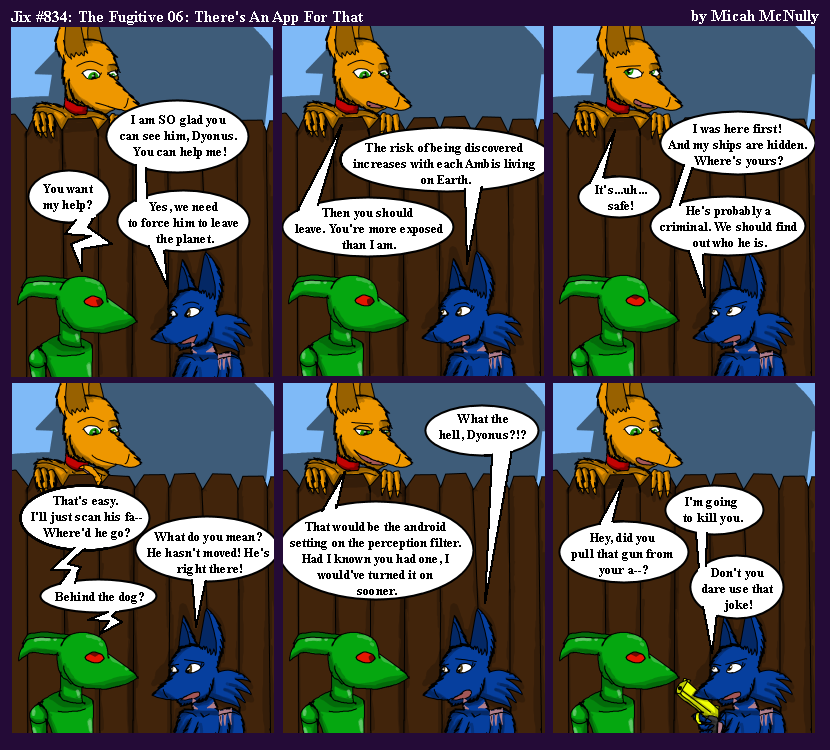 834. The Fugitive 06: There's An App For That