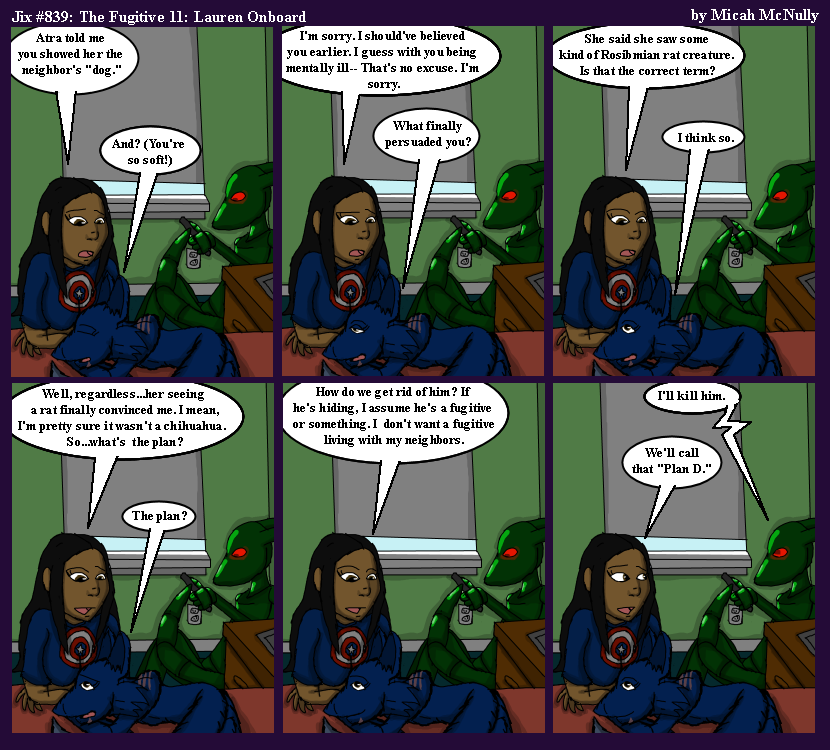 839. The Fugitive 11: Lauren Onboard