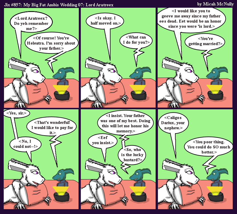 857. My Big Fat Ambis Wedding 07: Lord Aratreex