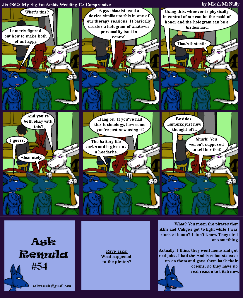 862. My Big Fat Ambis Wedding 12: Compromise (With Ask Remula #54)