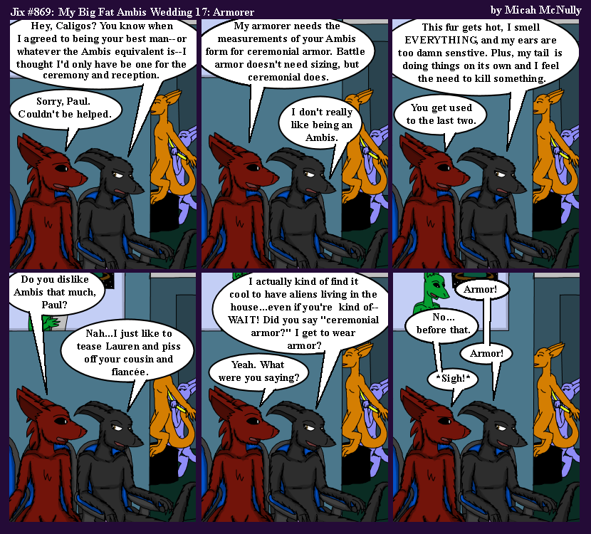869. My Big Fat Ambis Wedding 17: Armorer