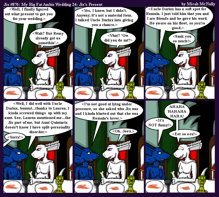 876. My Big Fat Ambis Wedding 24: Jix's Present
