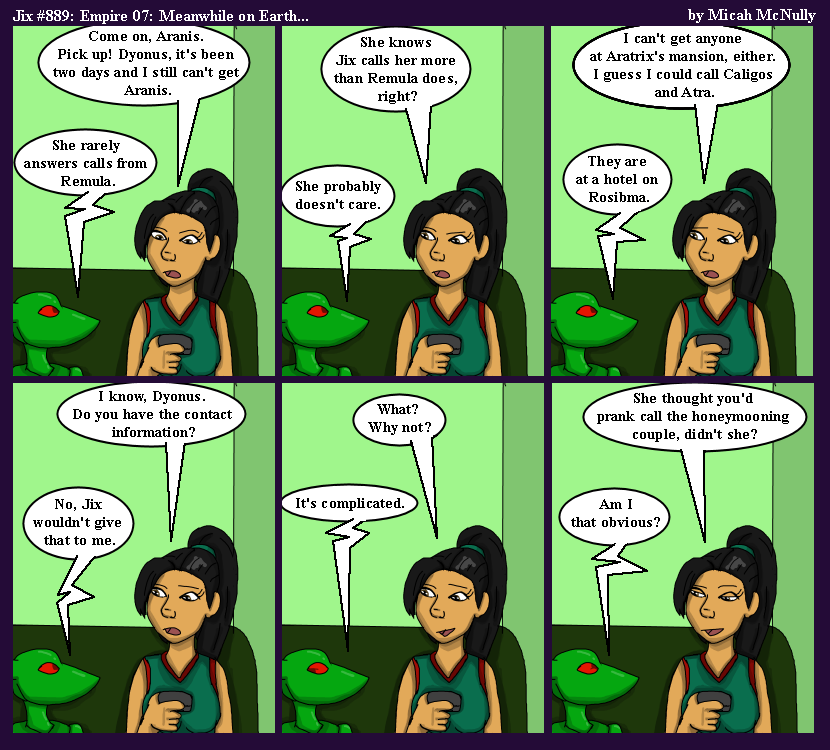 889. Empire 07: Meanwhile on Earth...