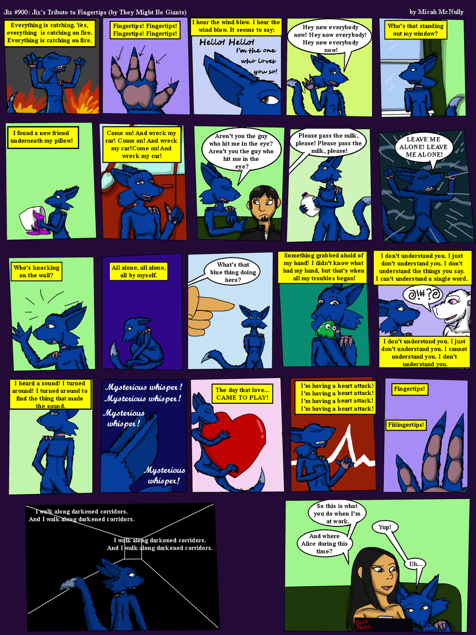 900. Jix's Tributes to Fingertips (by They Might Be Giants)