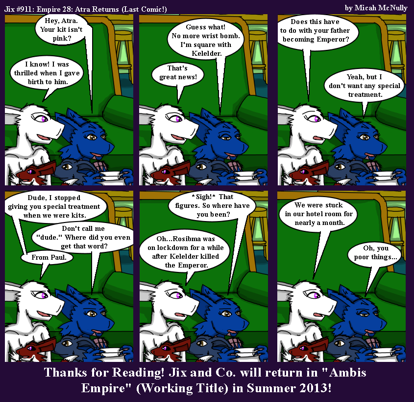 911. Empire 28: Atra Returns (Last Comic!)
