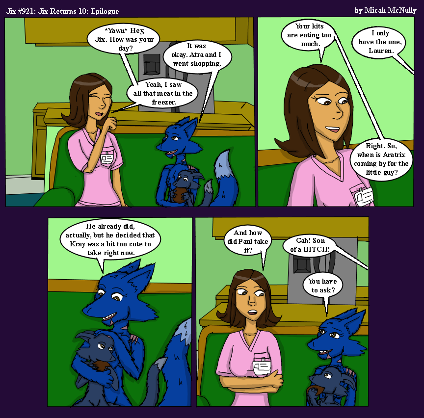 921. Jix Returns 10: Epilogue