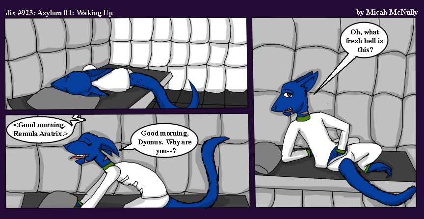 923. Asylum 01: Waking Up