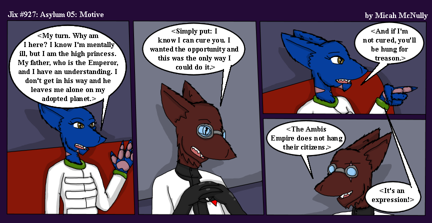 927. Asylum 05: Motivation