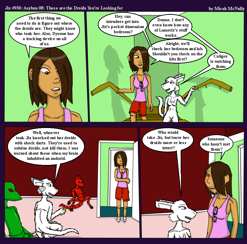 930. Asylum 08: These are the Droid You're Looking for