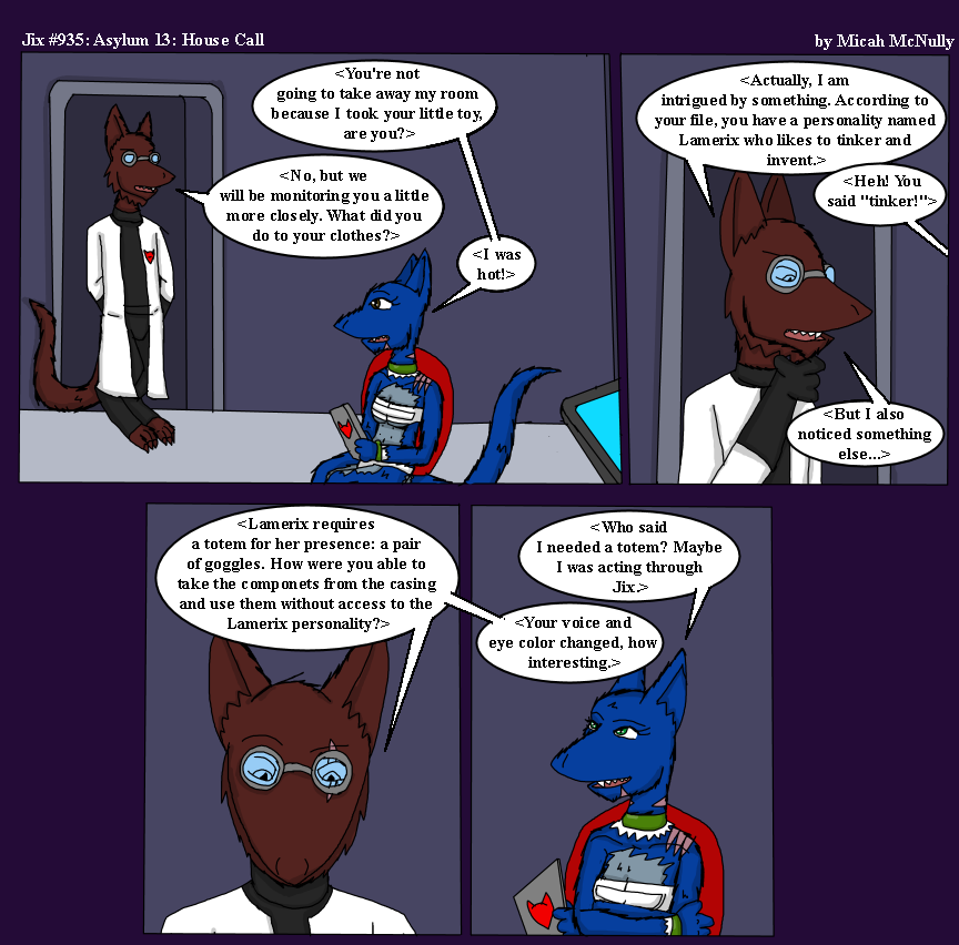 935. Asylum 13: House Call