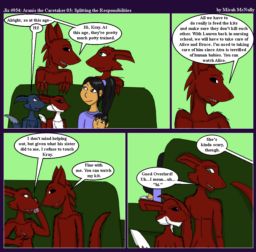 954. Aranis the Caretaker 03: Splitting the Duties