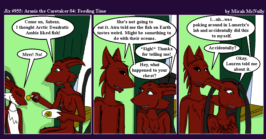 955. Aranis the Caretaker 04: Feeding Time