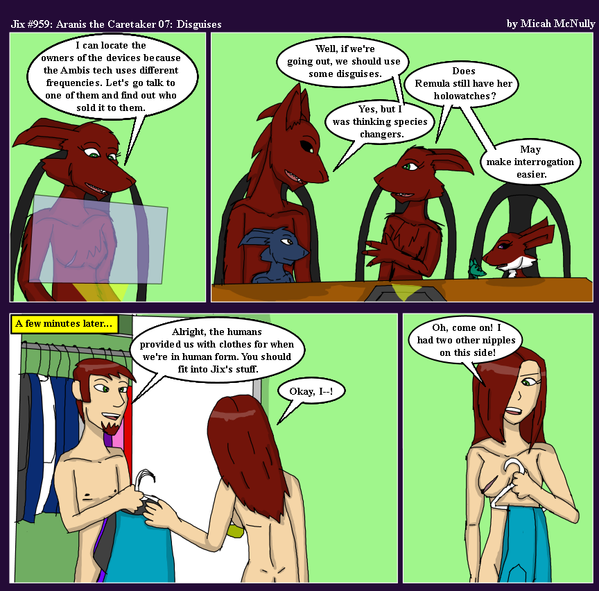 959. Aranis the Caretaker 07: Disguises