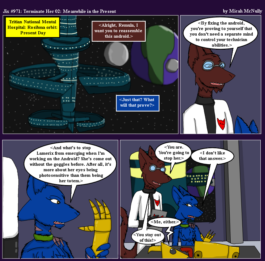 971. Terminate Her 02: Meanwhile in the Present