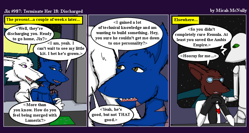 987. Terminate Her 18: Discharged