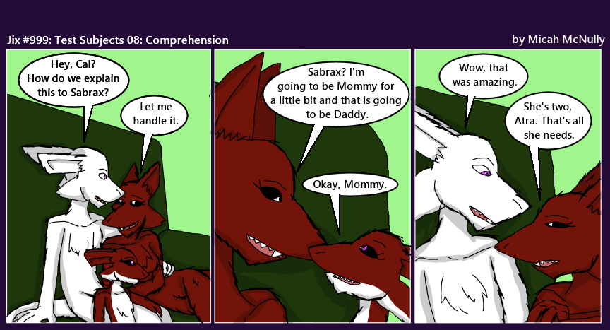 999. Test Subject 08: Comprehension