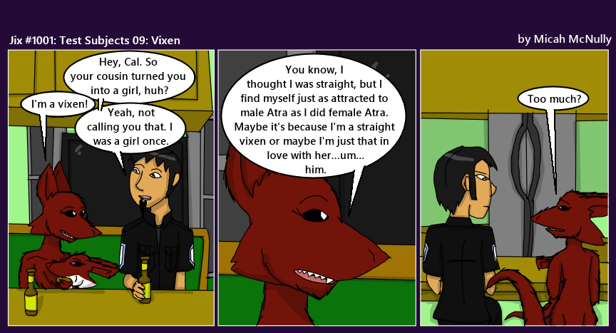 1001. Test Subjects 09: Vixen