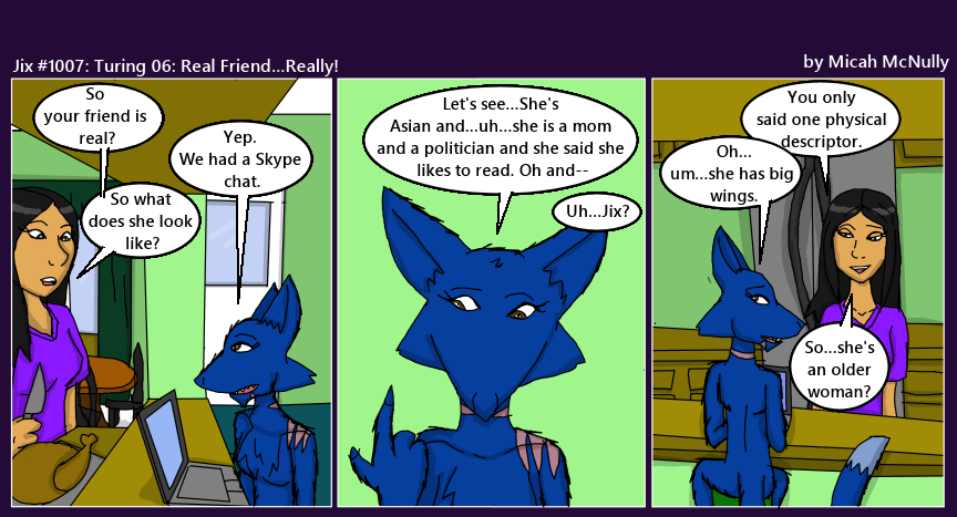 1007. Turing 06: Real Friend...Really!