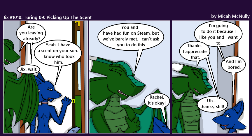 1010. Turing 09: Picking Up the Scent