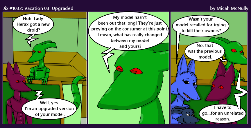 1032. Vacation 03: Upgraded