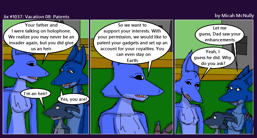 1037. Vacation 08: Patent