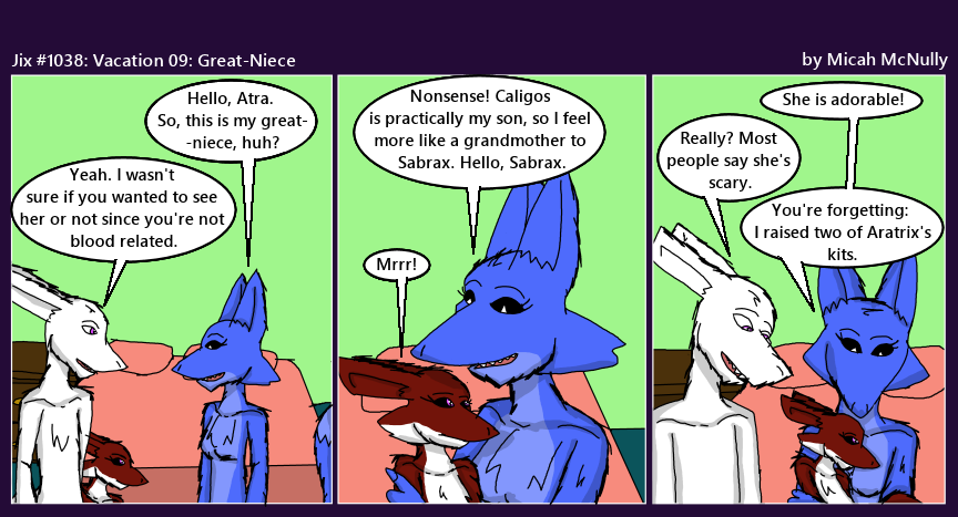 1038. Vacation 09: Great-Niece